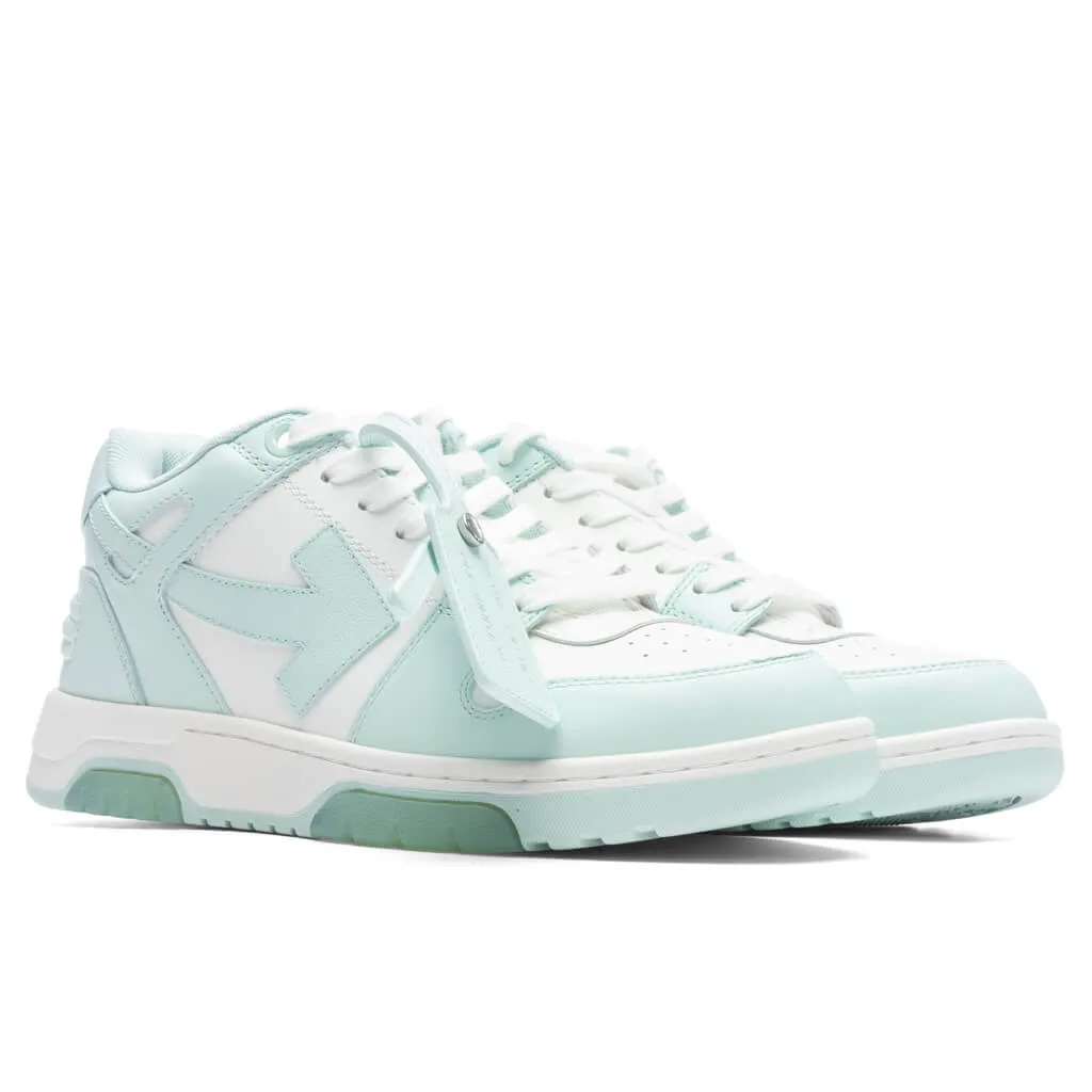 Out of Office Calf Leather - White/Mint