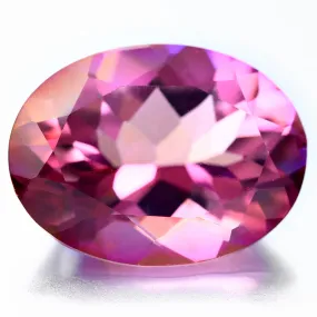 Oval Cut 6x8mm Imperial Pink Topaz - High Quality Loose Gemstone for Sale with Amazing Sparkle (VS)