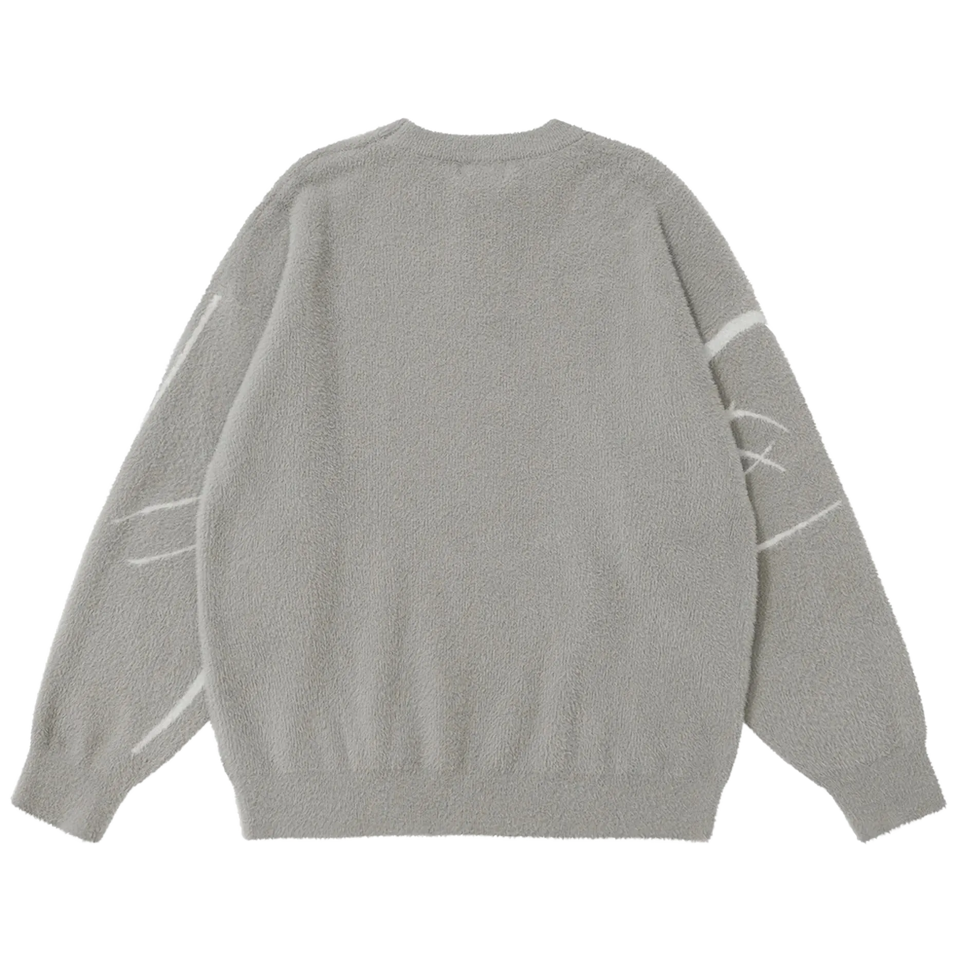 Oversized Knit Sweater - Whisper