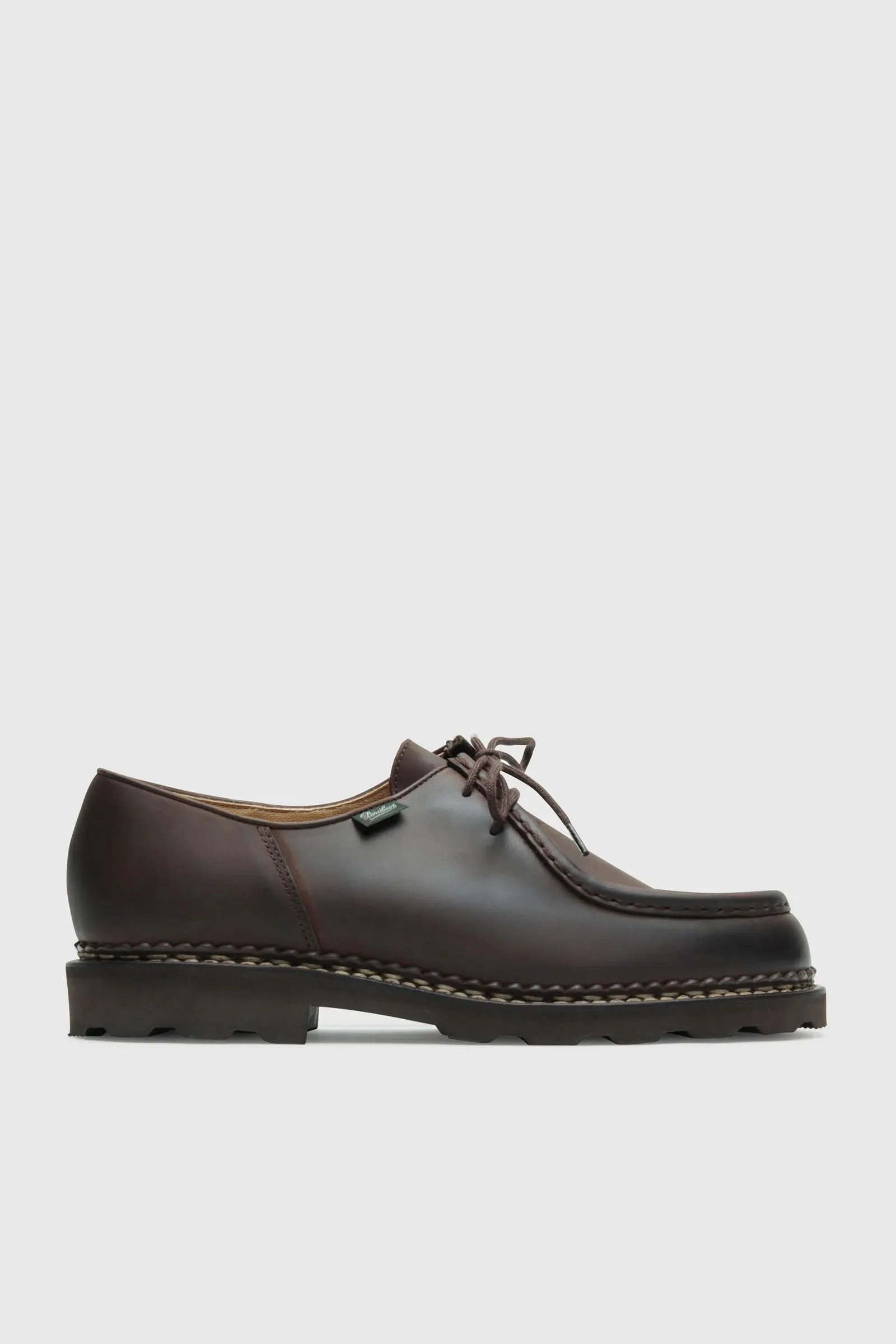 Paraboot Brown Derby Shoes for Women