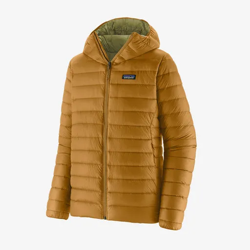 Patagonia Men's Down Sweater Hoody- Pufferfish Gold