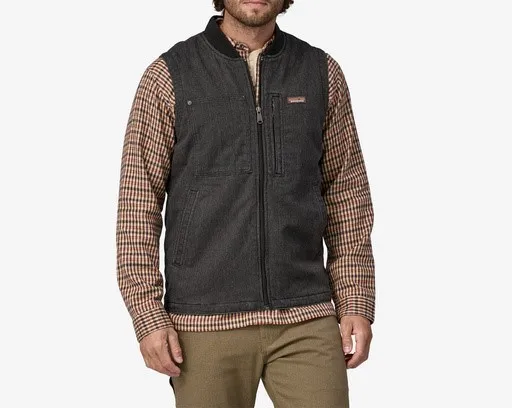 Patagonia Outdoor Vests & Gillets | Logo