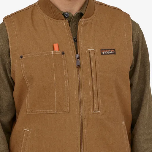 Patagonia Outdoor Vests & Gillets | Logo