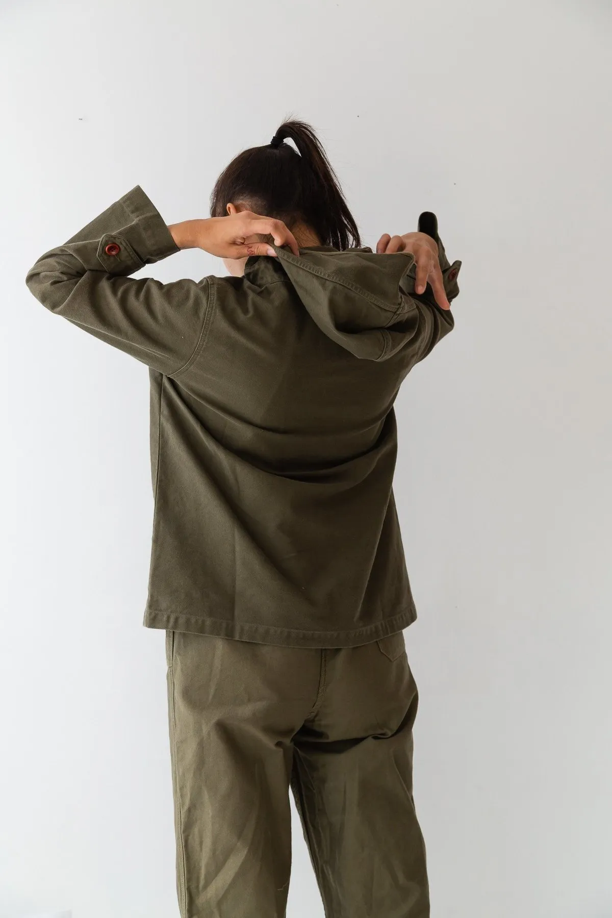 Patmos Anorak - Olive