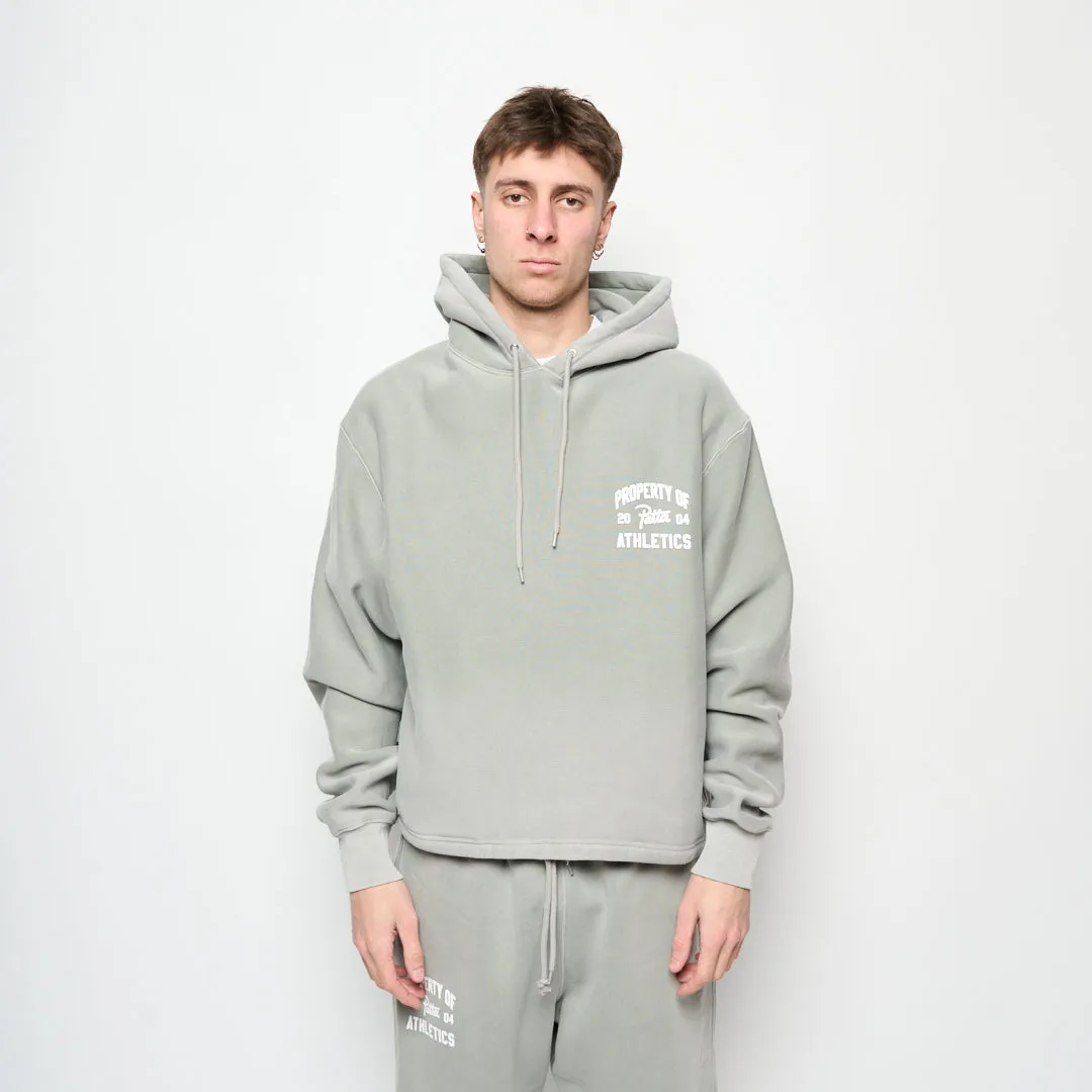 Patta - Athletic Drawcord Hooded Sweater (Limestone)