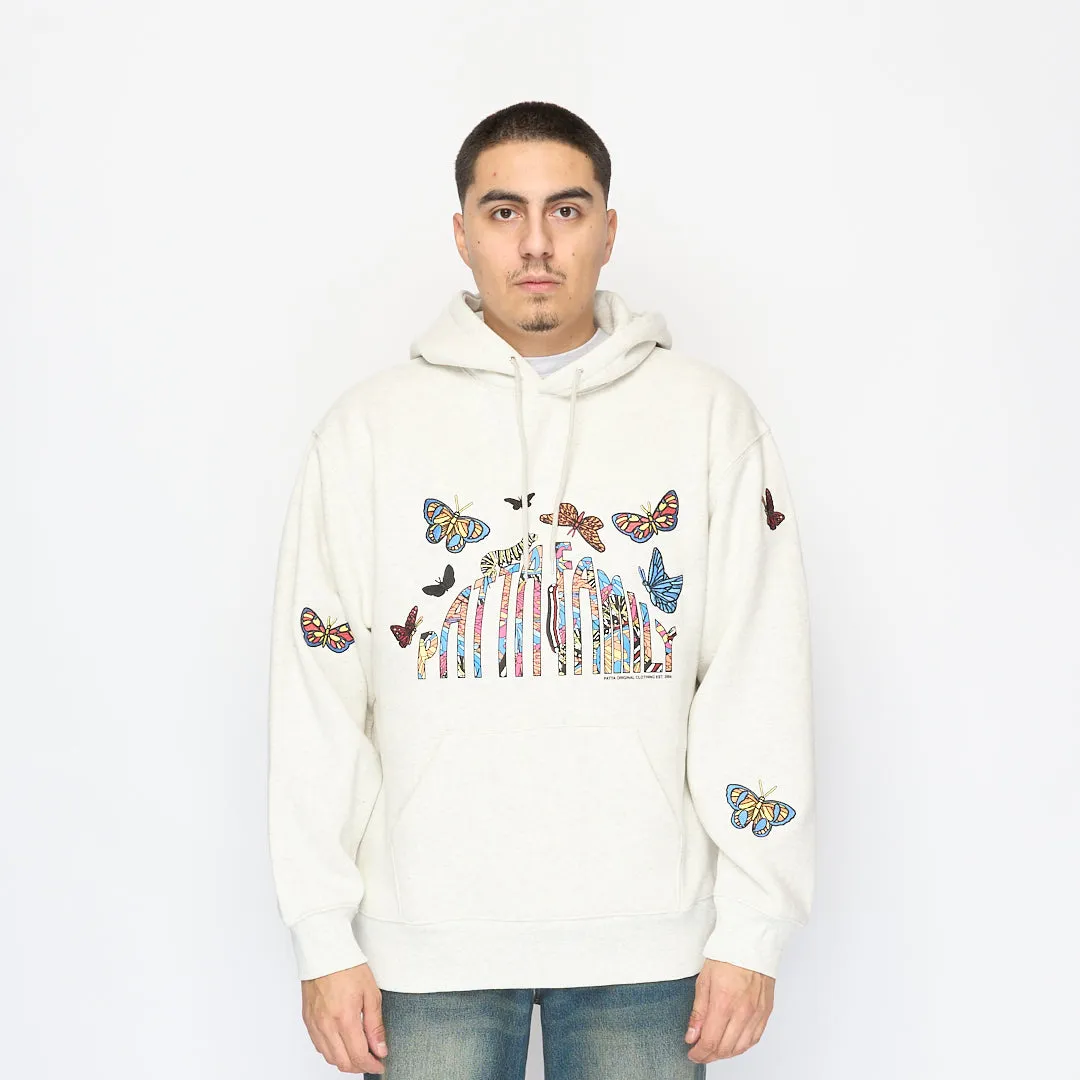 Patta - Family Classic Hooded Sweater (Light Grey Melange)