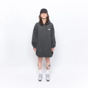 Patta - Femme Basic Washed Hooded Sweater Dress (Raven)