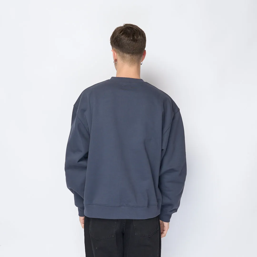 Patta - Homesick Boxy Crewneck Sweater (Blue Nights)