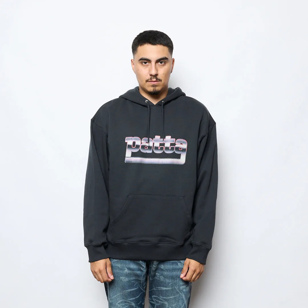 Patta -  Metal Boxy Hooded Sweater (Moonless Night)