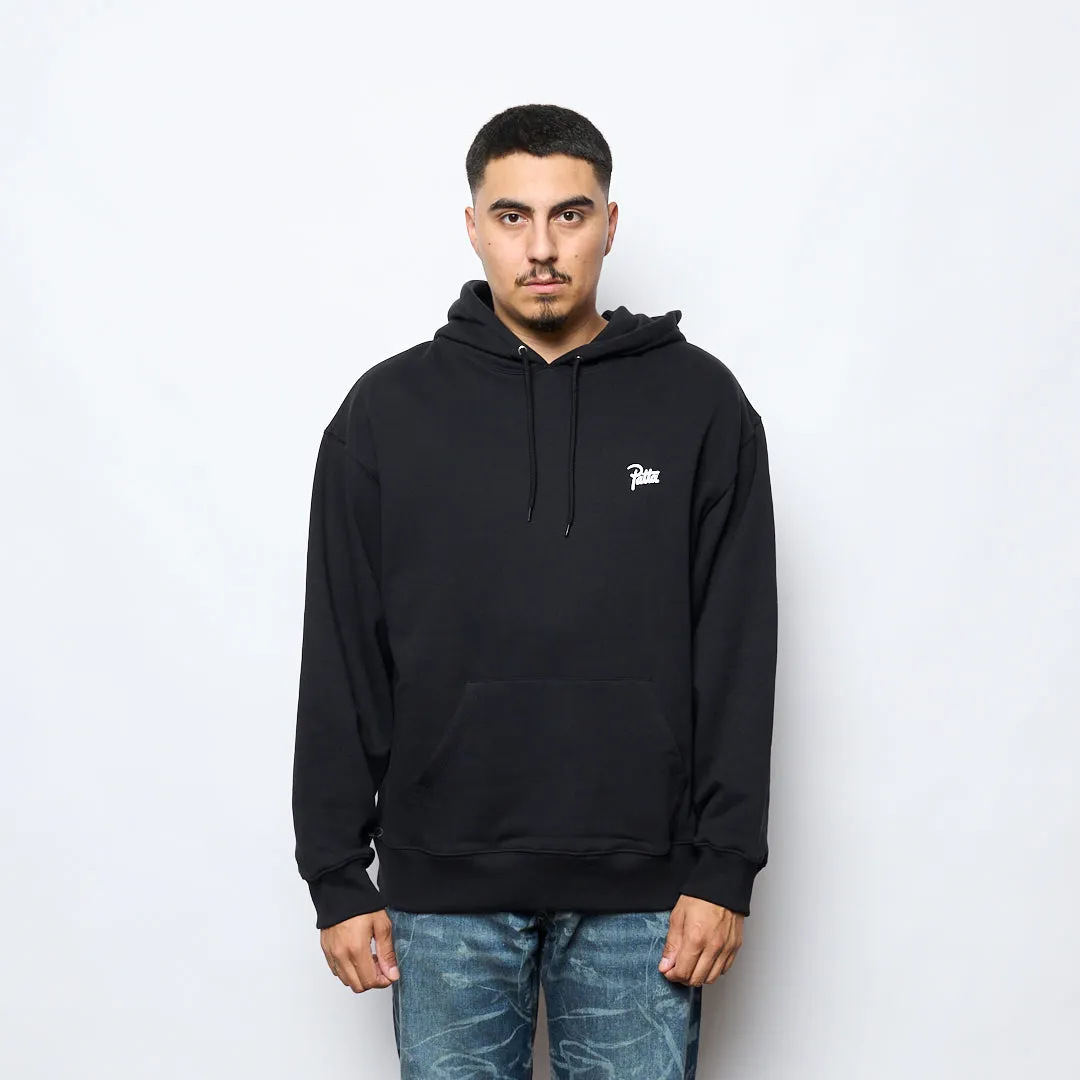 Patta - Xerox Peace Boxy Hooded Sweater (Black)