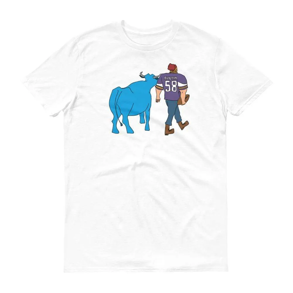 Paul Bunyan Babe Blue Ox Vikings Fan T-Shirt