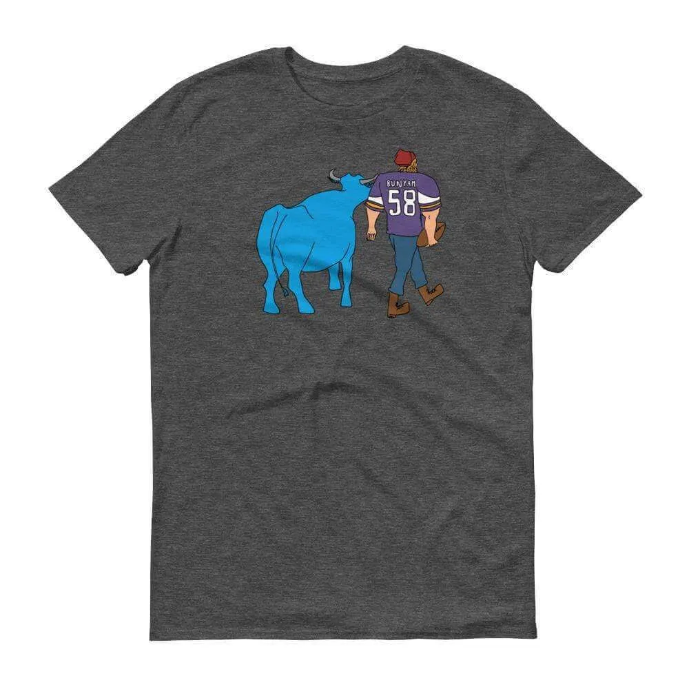 Paul Bunyan Babe Blue Ox Vikings Fan T-Shirt