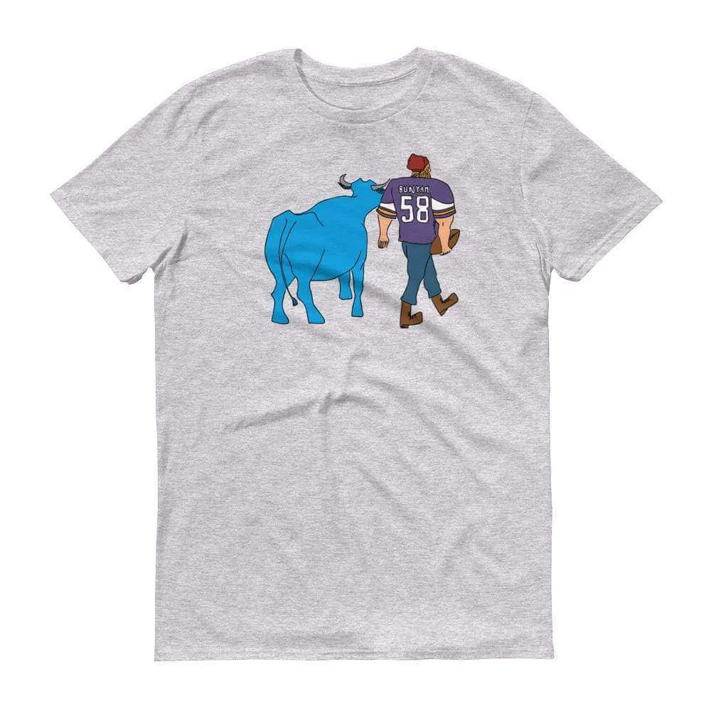 Paul Bunyan Babe Blue Ox Vikings Fan T-Shirt