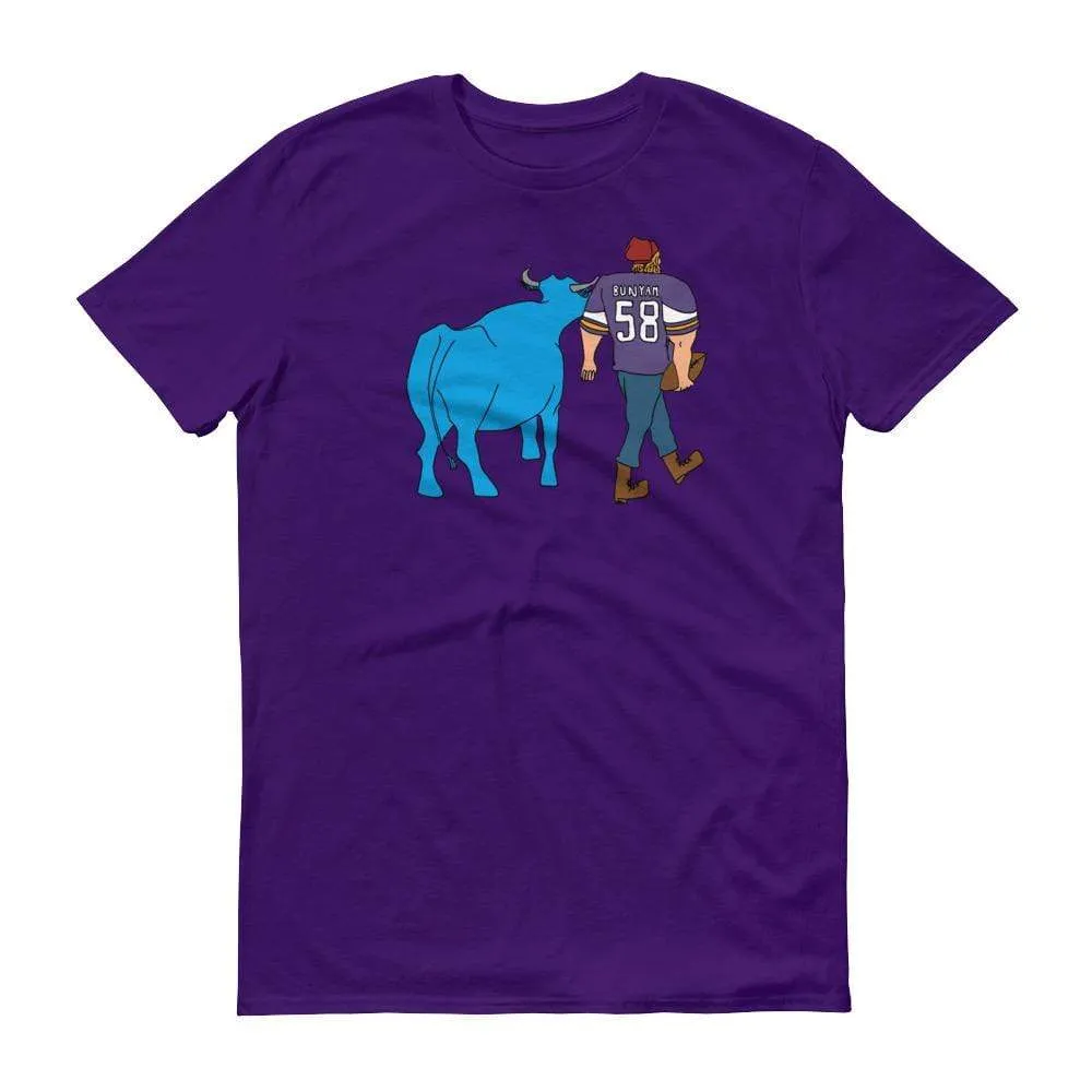 Paul Bunyan Babe Blue Ox Vikings Fan T-Shirt