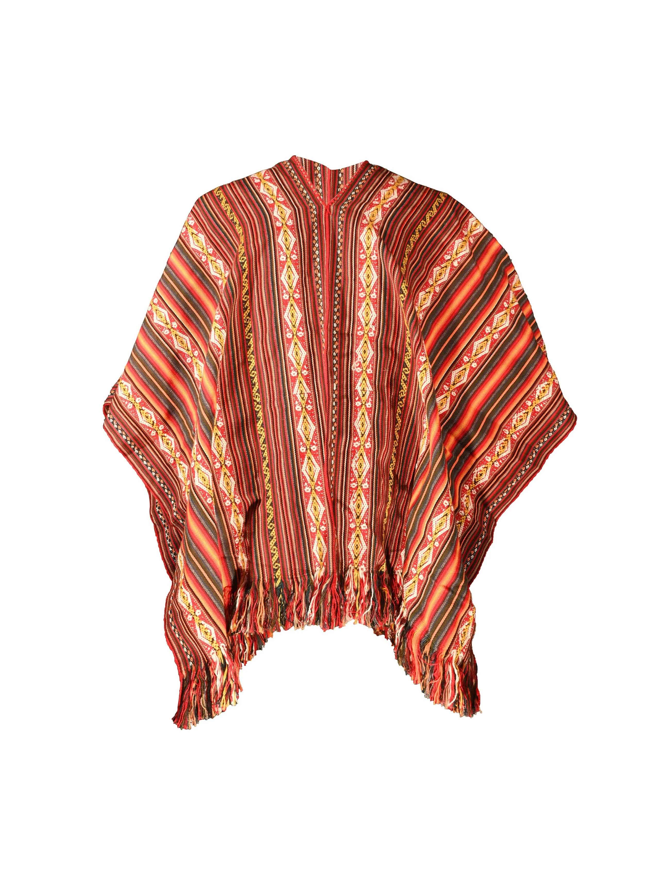 Peruvian Poncho - Kinsa Pata: Find Authentic Peruvian Ponchos