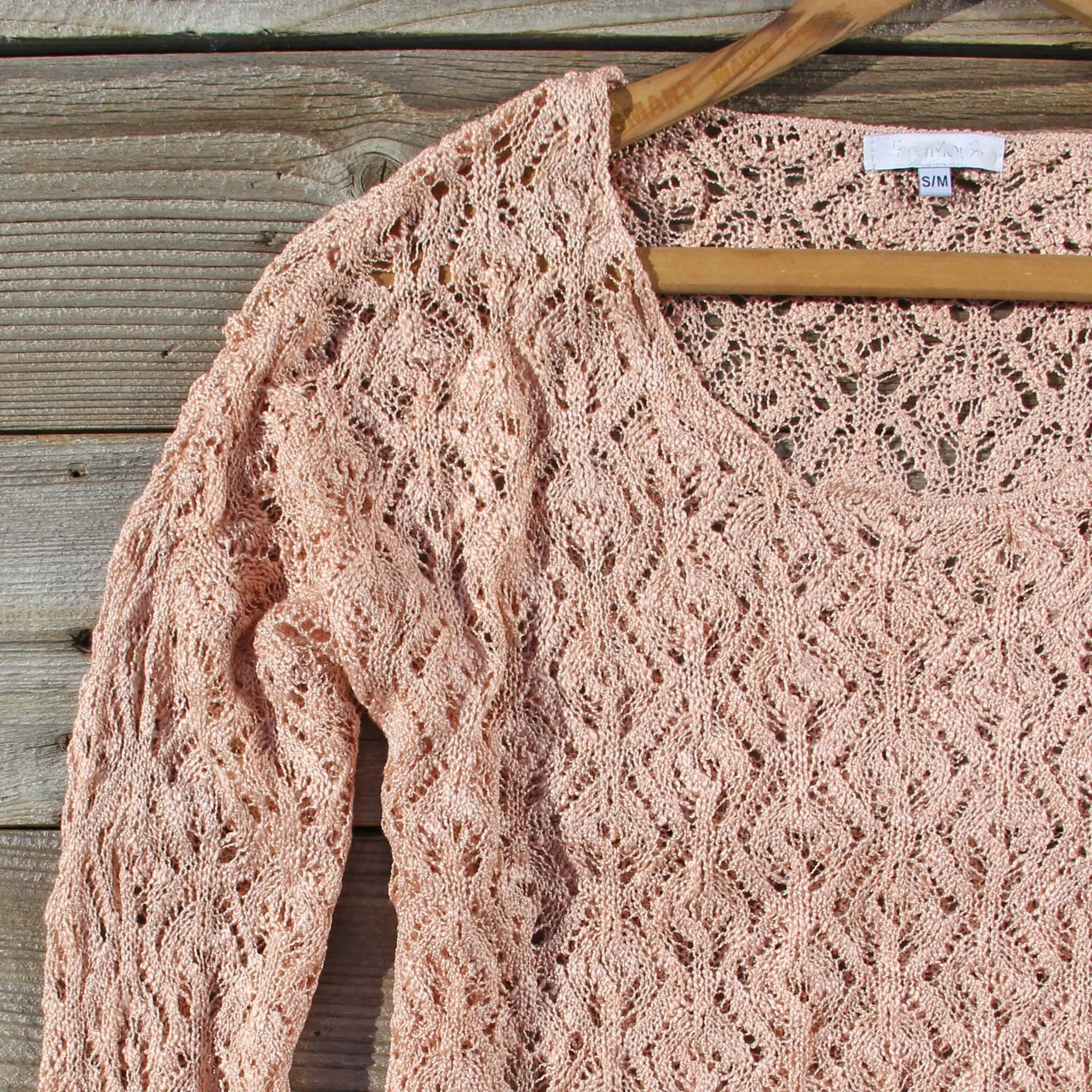 Pink Timber Line Top