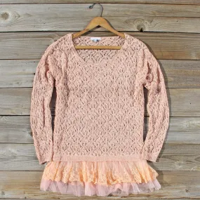 Pink Timber Line Top