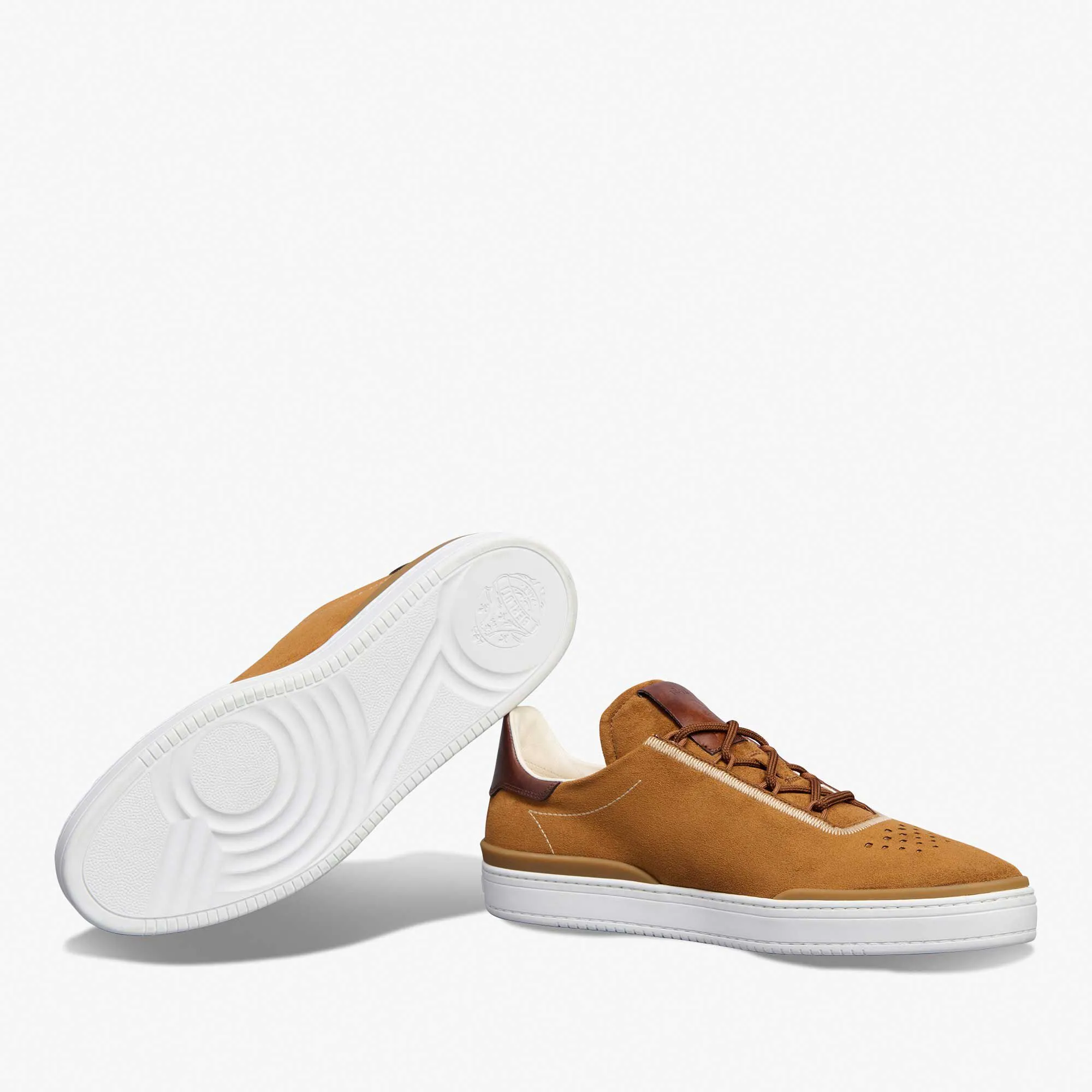 Playtime Suede Effect Scritto Fabric Sneaker