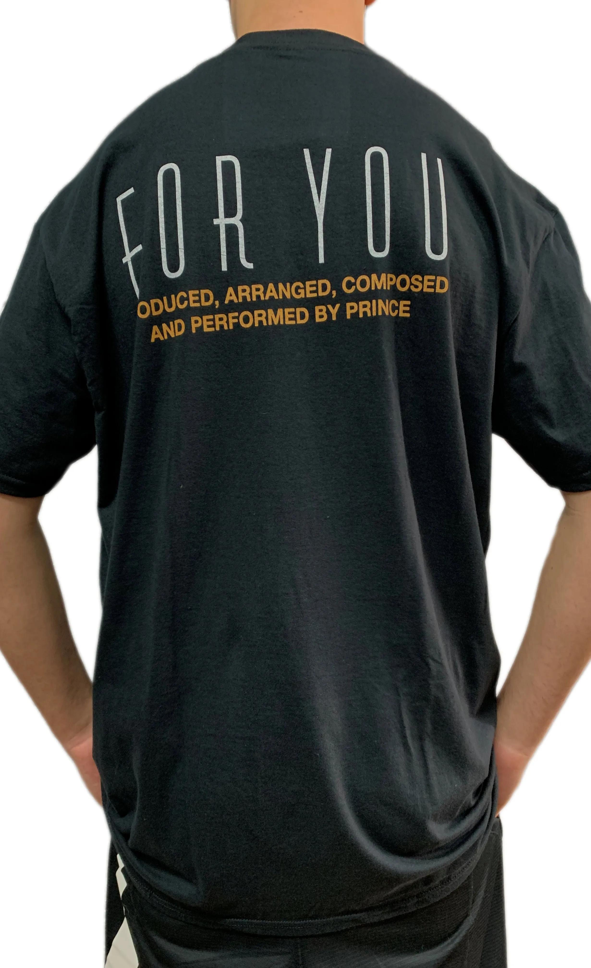 Prince - For You 1978 Triplicate Unisex T-Shirt | Official | Printed Front & Back | NEW