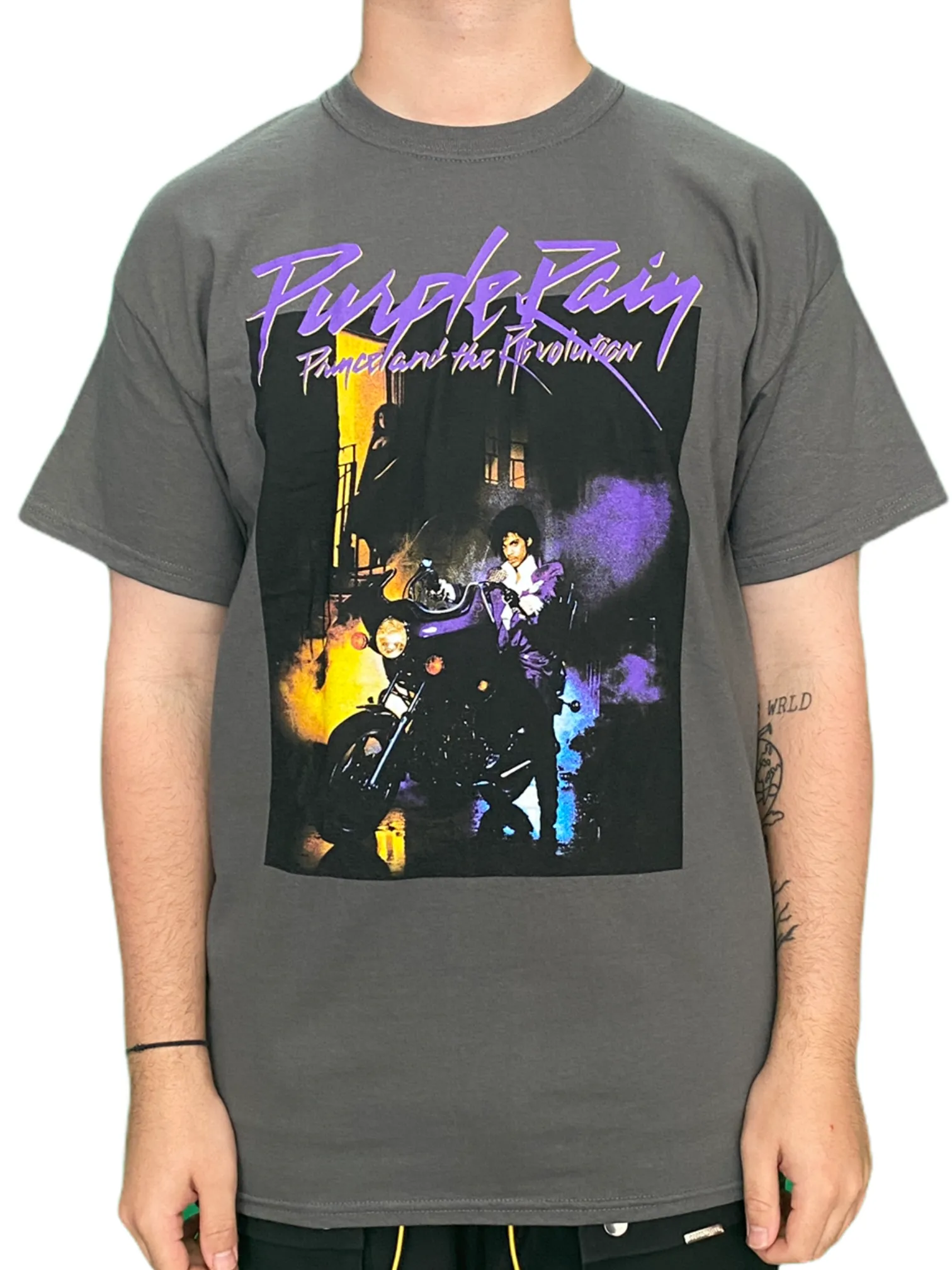 Prince Purple Rain T-Shirt - Brand New Unisex Official Merchandise in Various Sizes - Extended Edition.