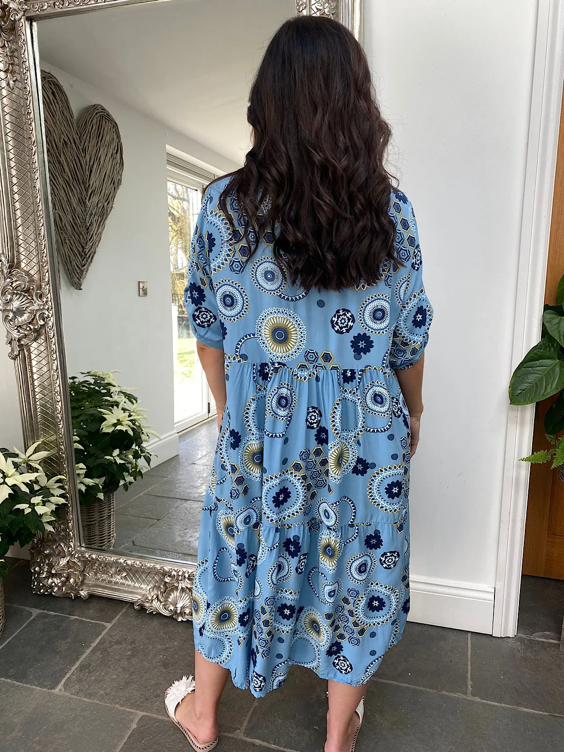 Printed Midi Dress Rhonda - Shop now for the perfect midi dress. Order your Rhonda printed dress.