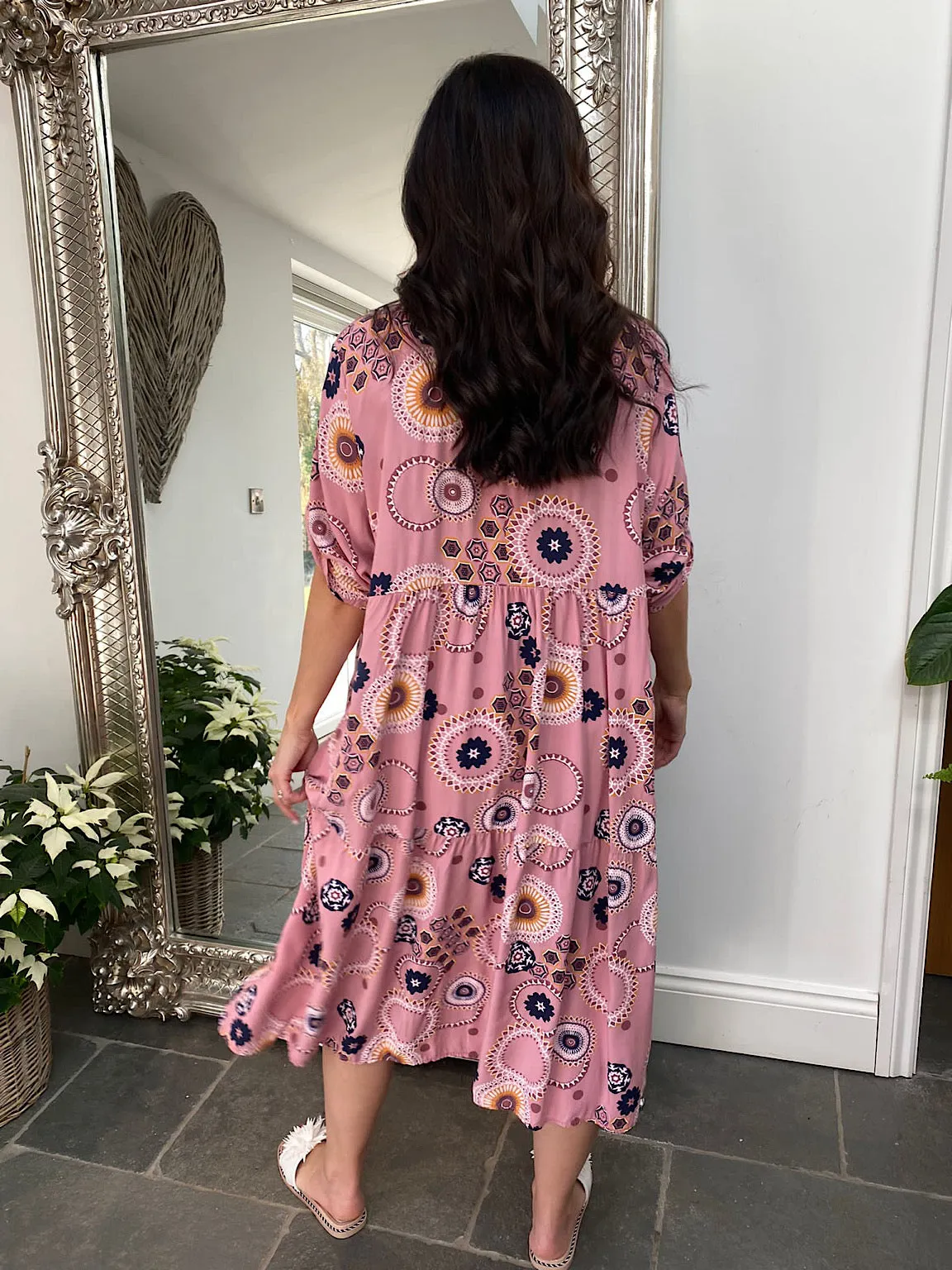 Printed Midi Dress Rhonda - Shop now for the perfect midi dress. Order your Rhonda printed dress.