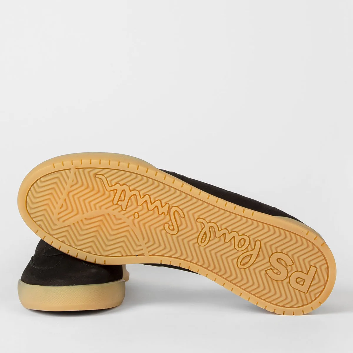 PS Paul Smith Dover Trainers Black Gum Sole - Shop Now