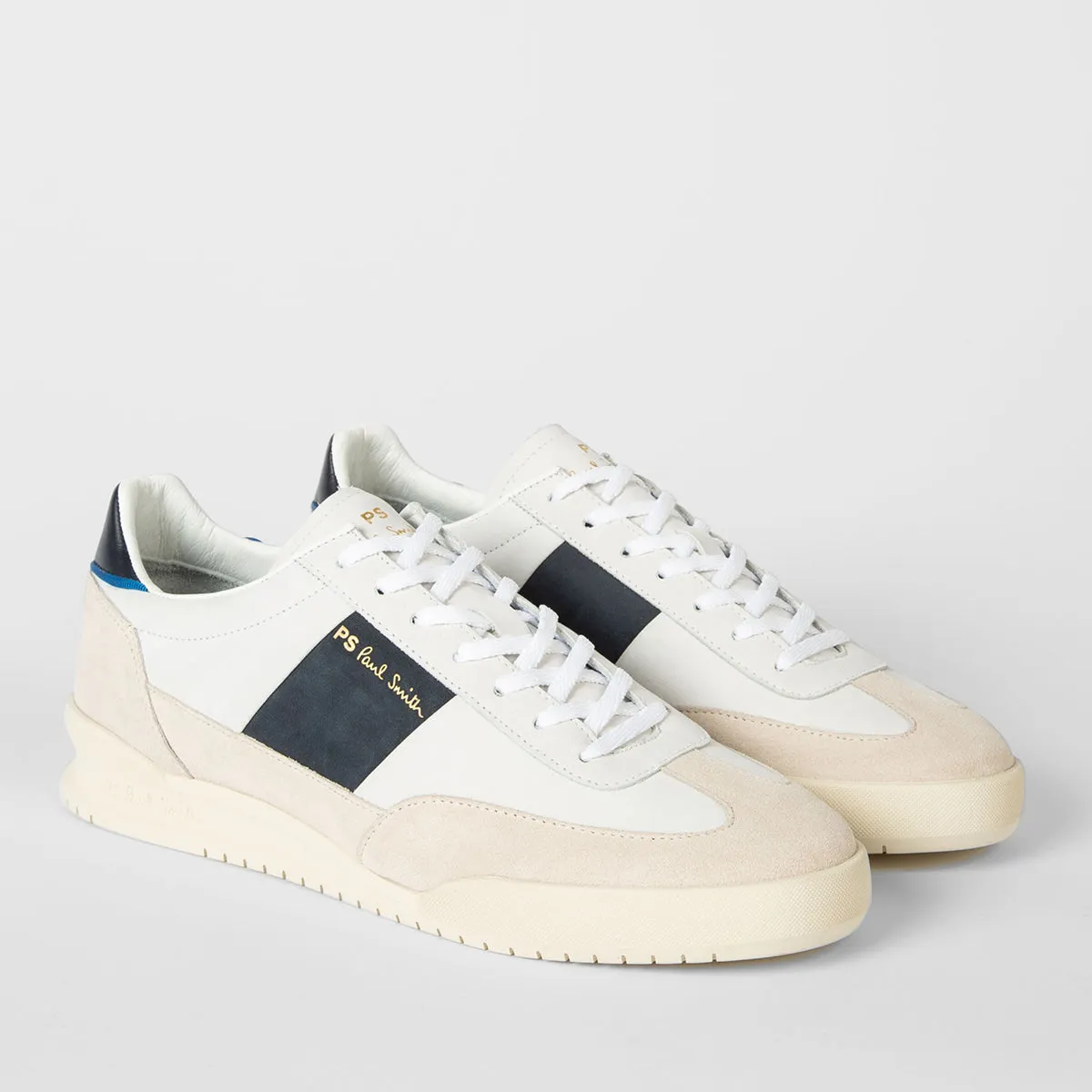 PS Paul Smith Dover Trainers White Cream