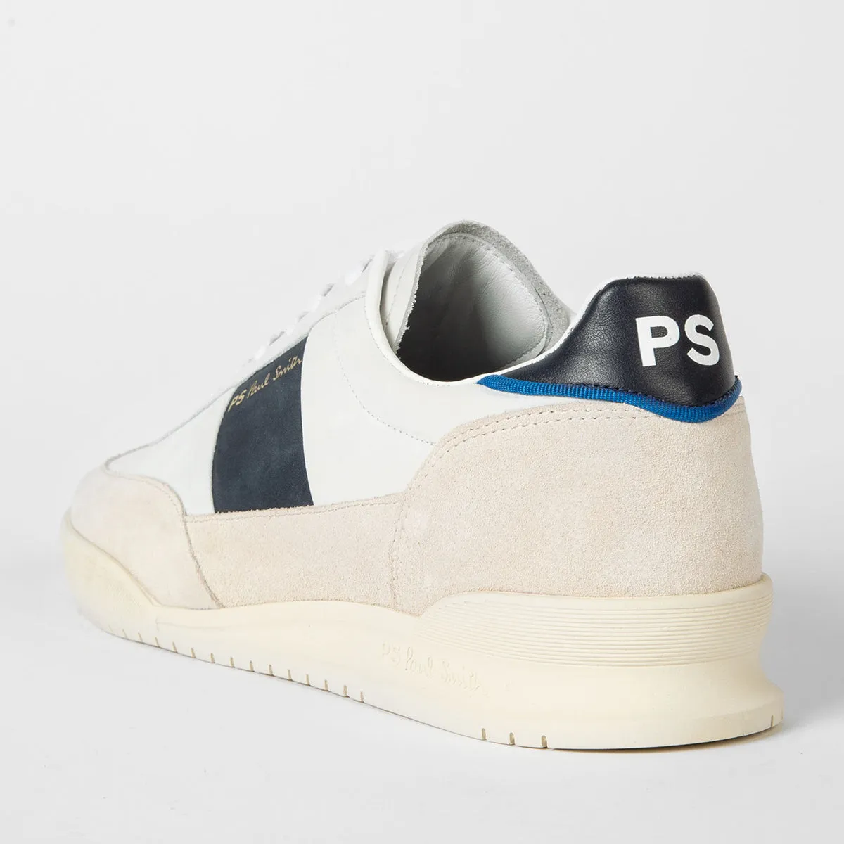 PS Paul Smith Dover Trainers White Cream