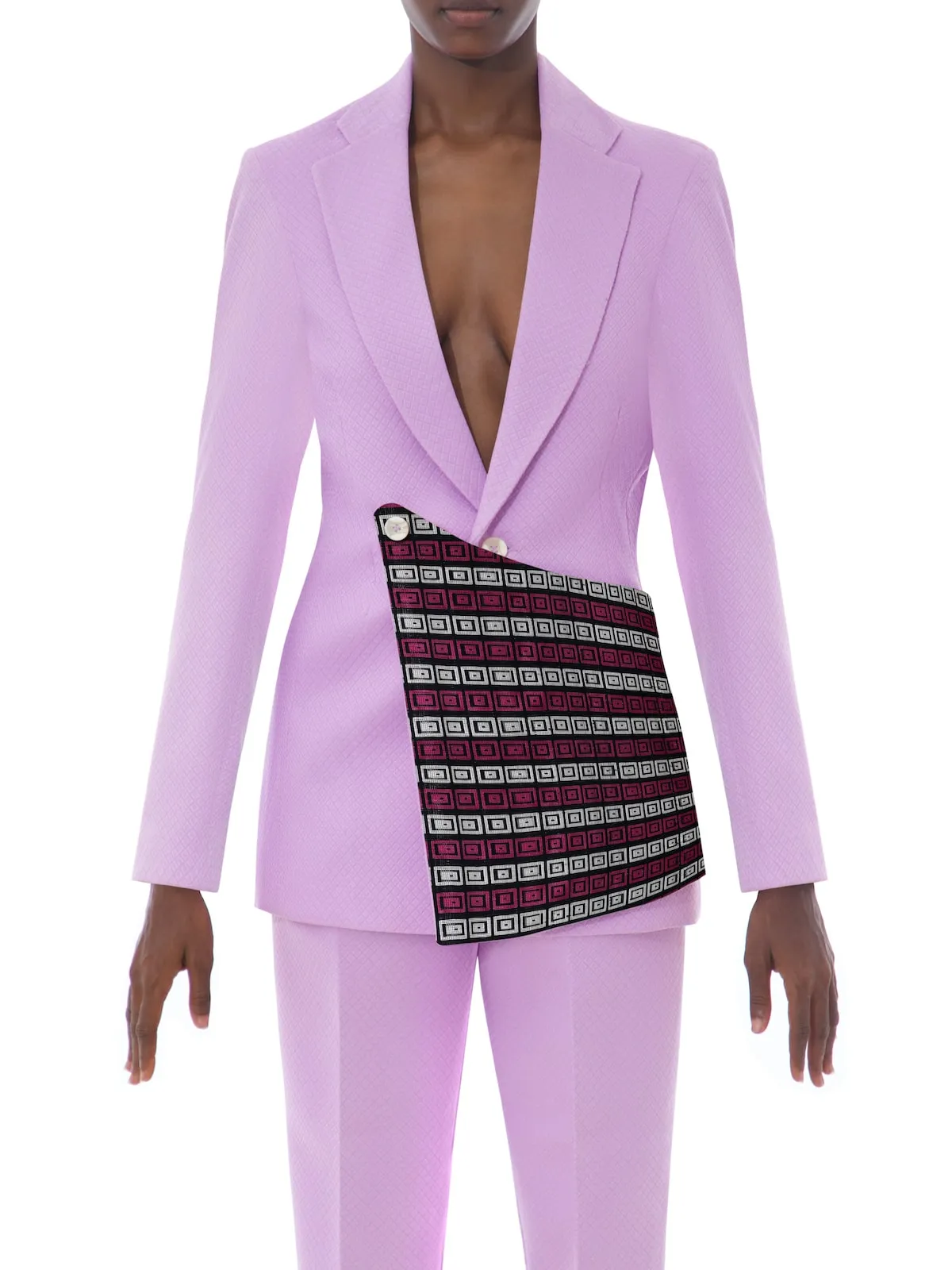 Purple Ojongo Suit Set - Customizable & Stylish | Shop Online Now