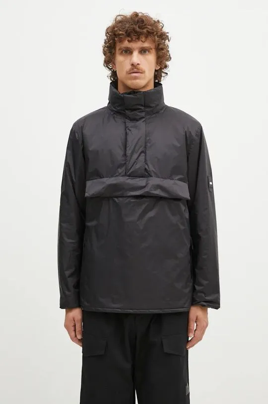 Rains jacket Fuse Anorak black color