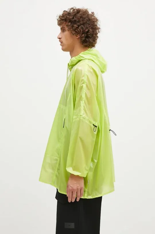 Rains rain jacket Ultralight Anorak green color