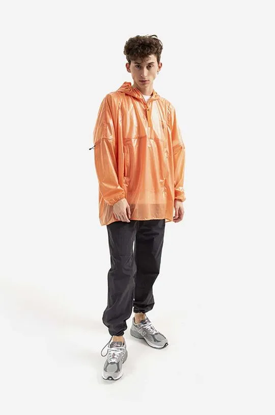 Rains rain jacket Ultralight Anorak orange color