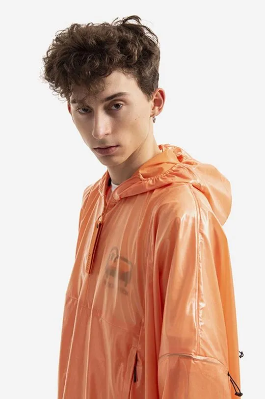 Rains rain jacket Ultralight Anorak orange color