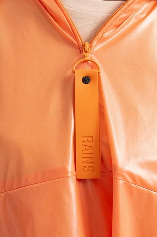 Rains rain jacket Ultralight Anorak orange color