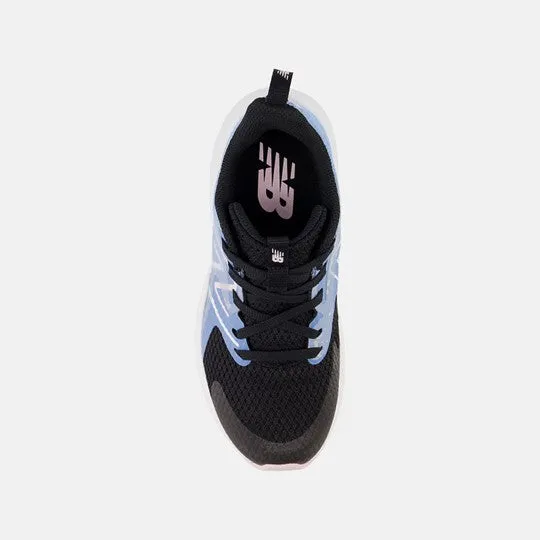 Rave Run v2 Kids Lace Athletic Trainer - Black/Blue Laguna/Light Raspberry