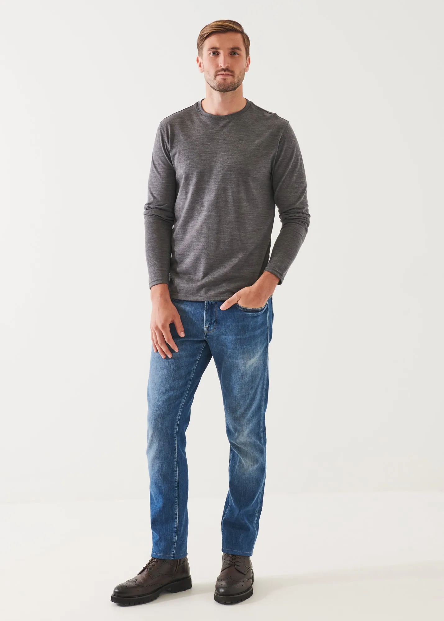 Reda Active Wool Long-Sleeve T-Shirt