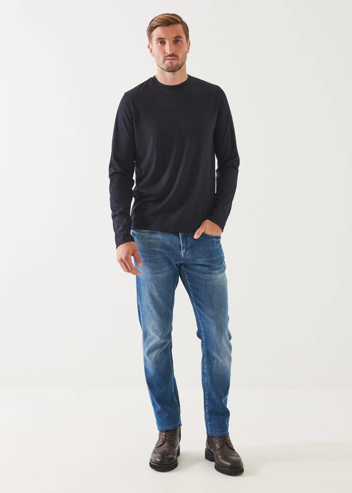 Reda Active Wool Long-Sleeve T-Shirt