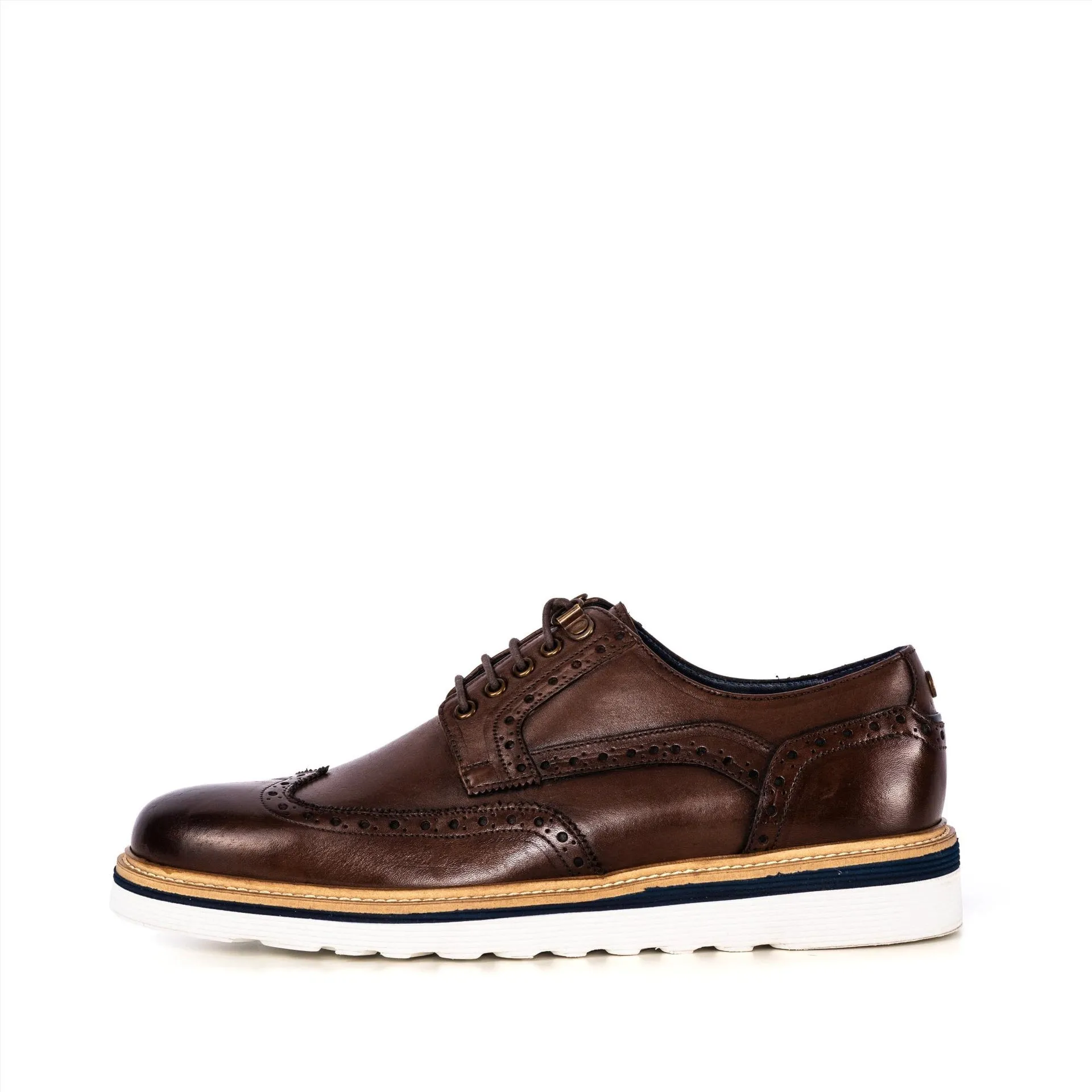 Ripley 2.0 Brown Derby Brogue Shoes