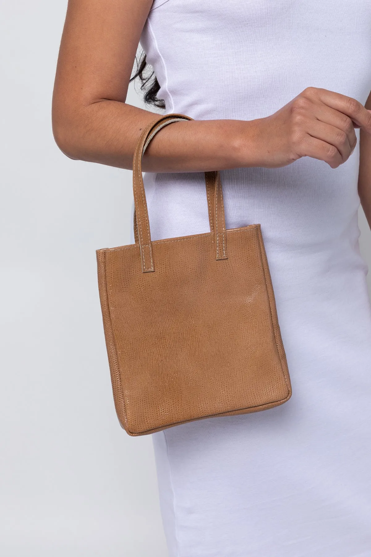 RLH3455 - Mini Leather Tote Bag