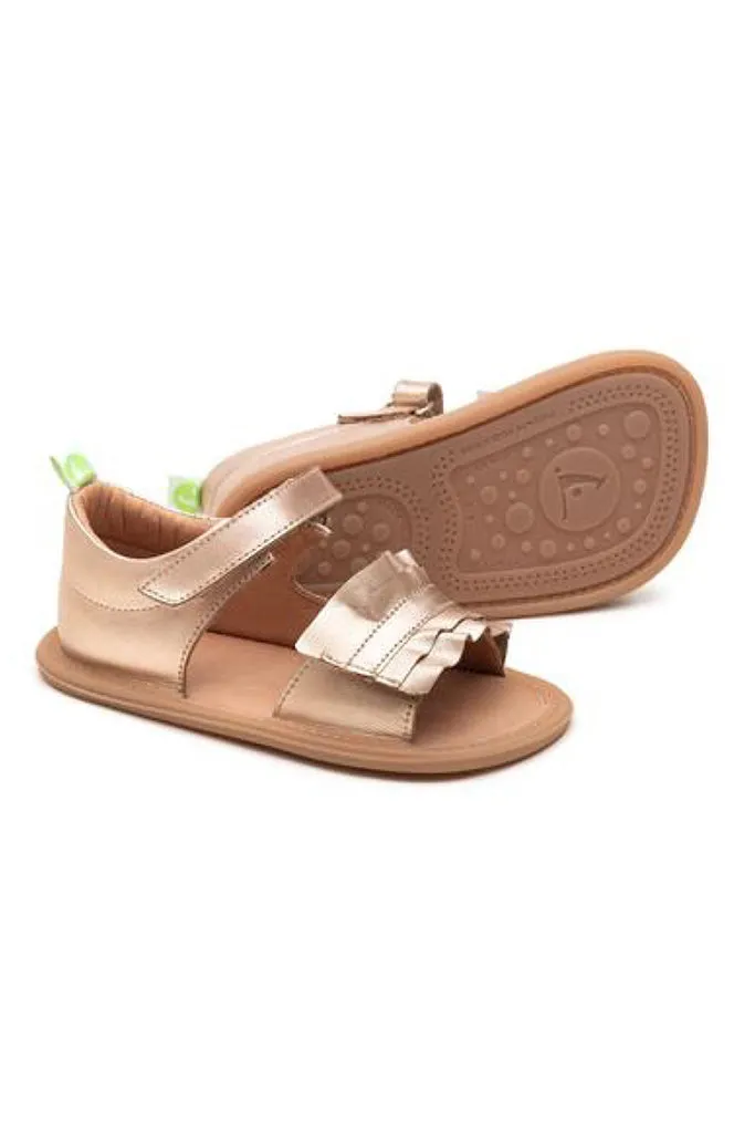 Ruffy Sandal - Metallic Salmon - Buy now - Limited stock