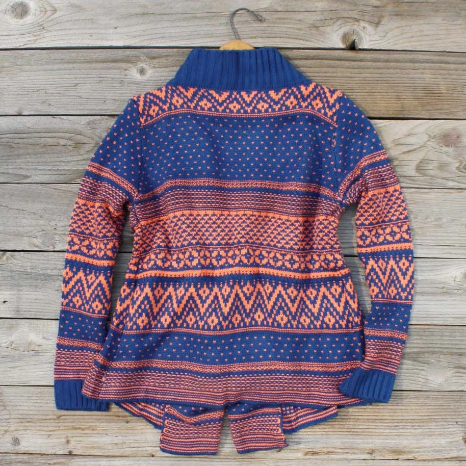 Rust Wood Sled Sweater