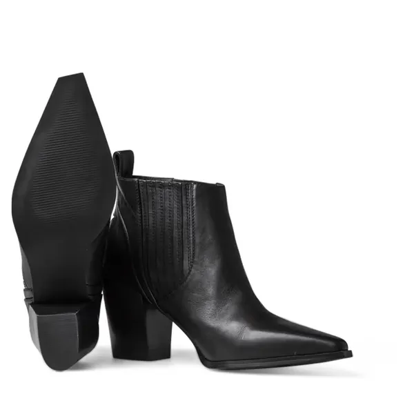 Senso Women's Black Calf Leather Quora Boot