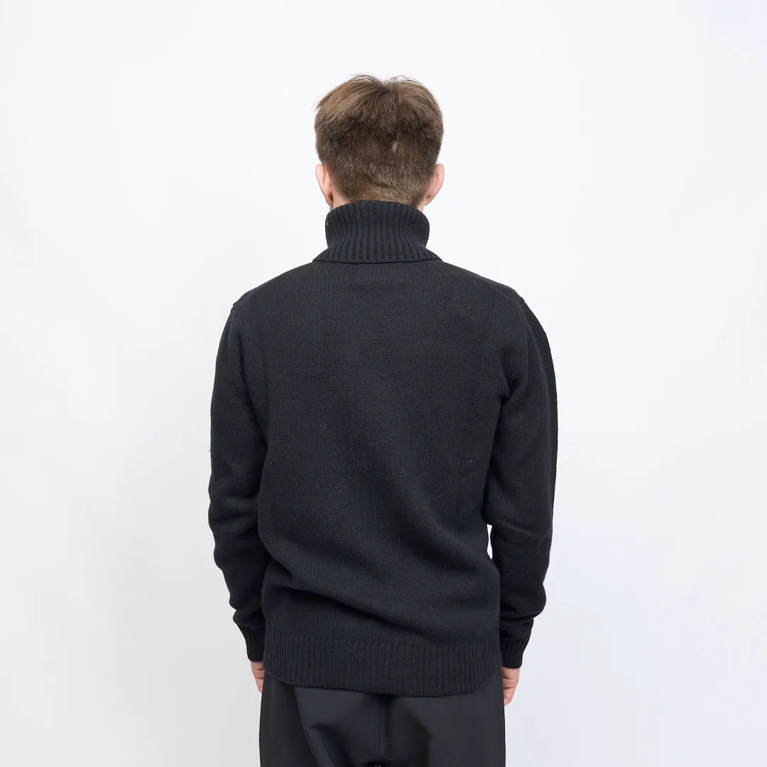 Seven Gauge - Turtle neck Sweater (Nero)