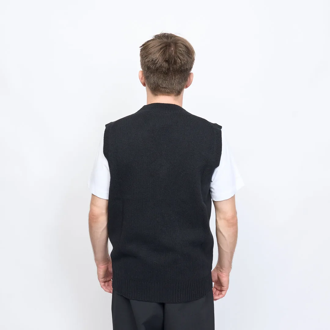 Seven Gauge - Vest Sweater (Nero)