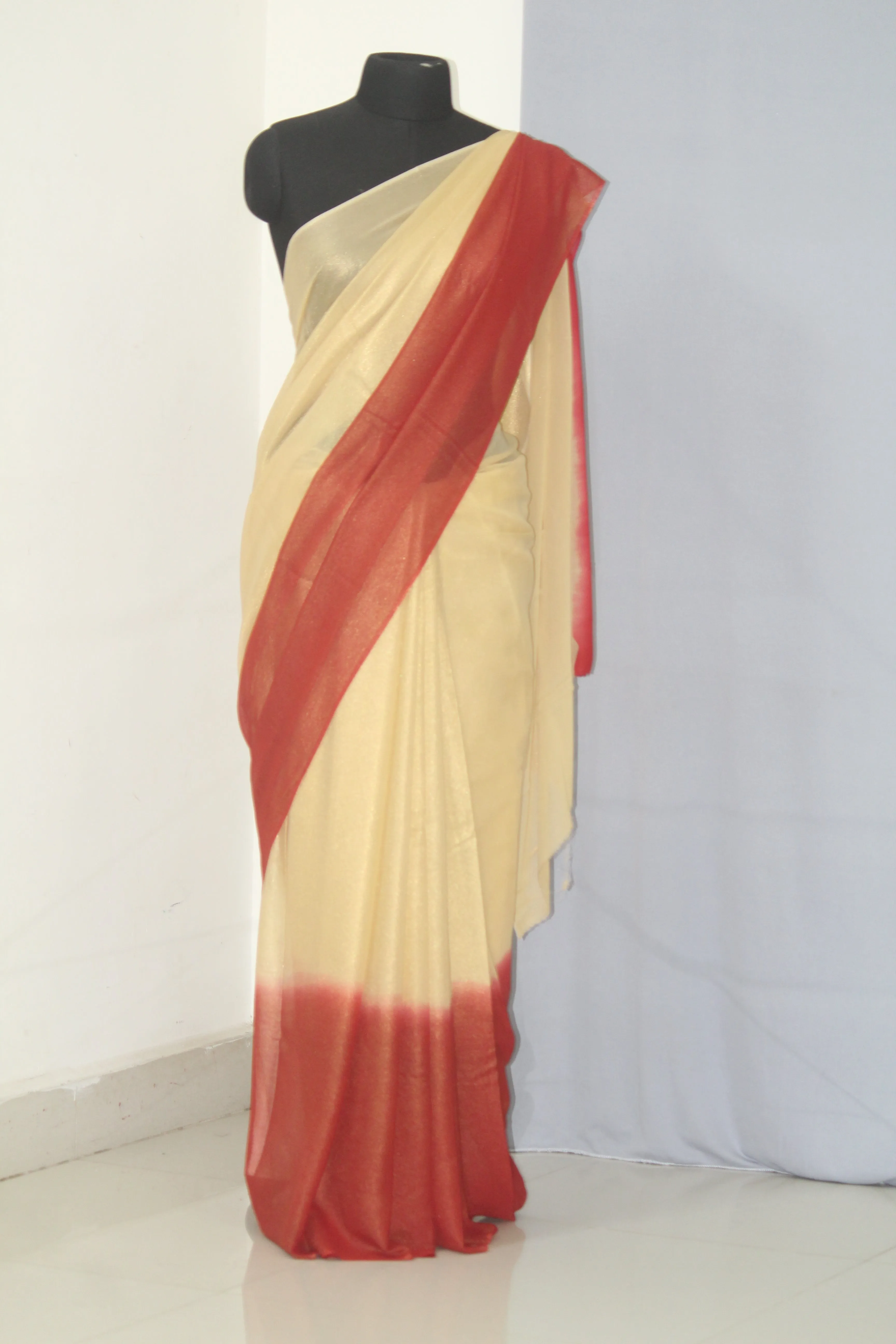 Shimmer georgette saree