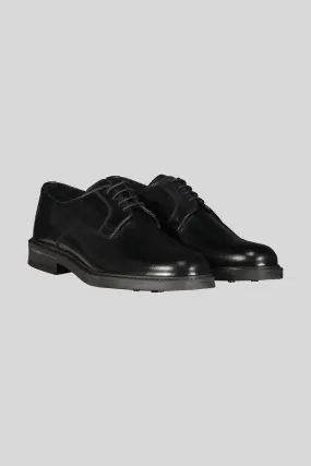 Smooth derby shoes