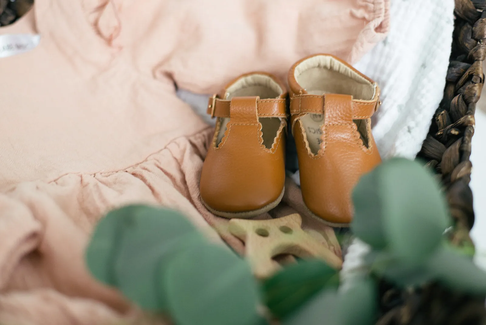 Soft-Sole Leather Mary Jane Moccasins - TAWNY - Shop Now!