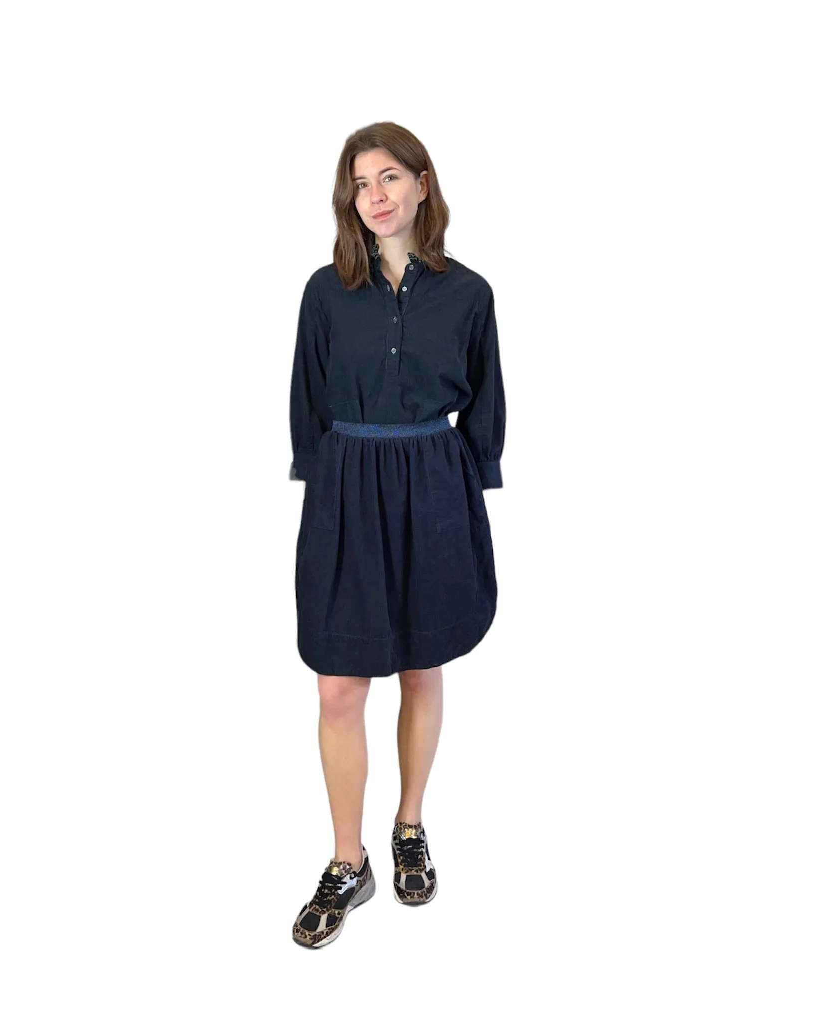 Stella Navy Pincord Pullover Shirt - Buy Online, Free Shipping, Limited Stock