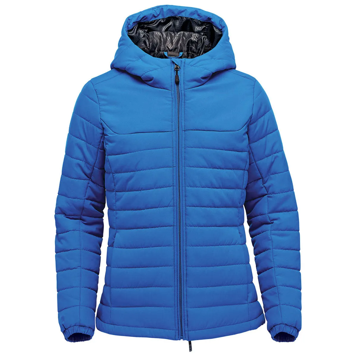 Stormtech Azure Blue Nautilus Quilted Hoody for Women.